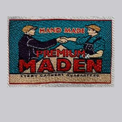 Woven mark